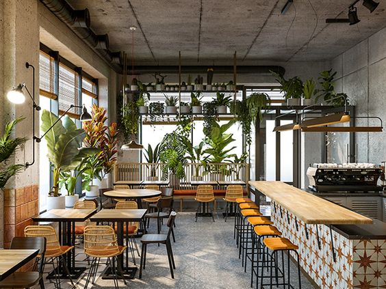 4 Inspirasi Tren Interior Coffee Shop Di Tahun 2019